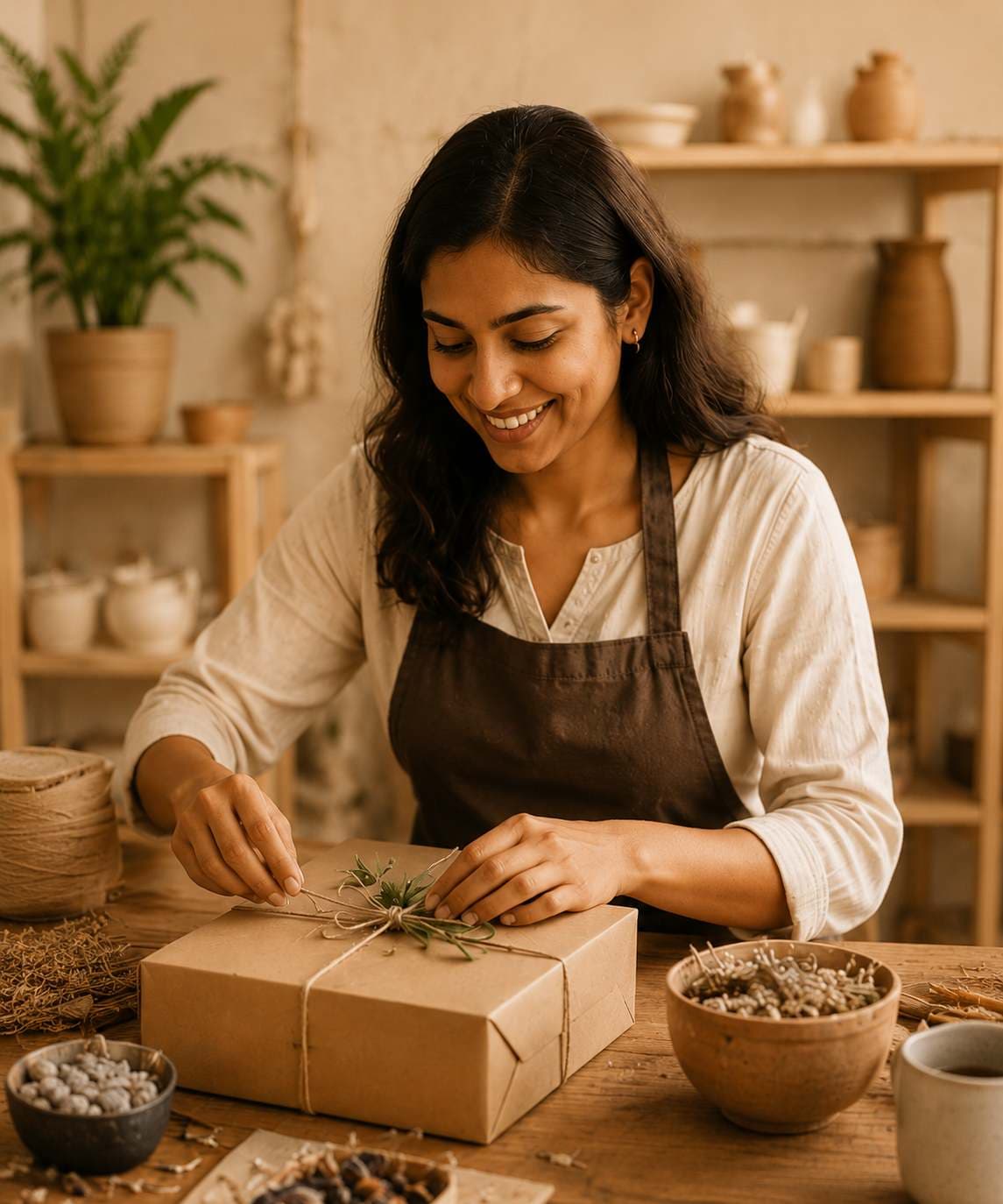 Artisan at work